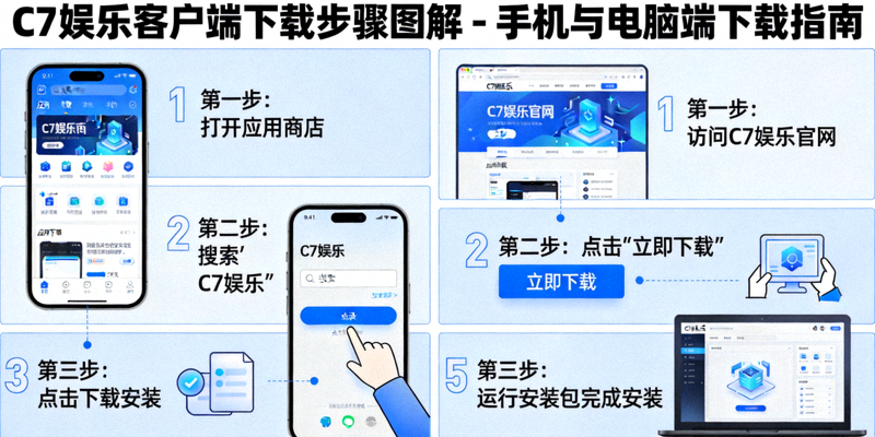 C7娱乐客户端下载步骤图解 - 手机与电脑端下载指南